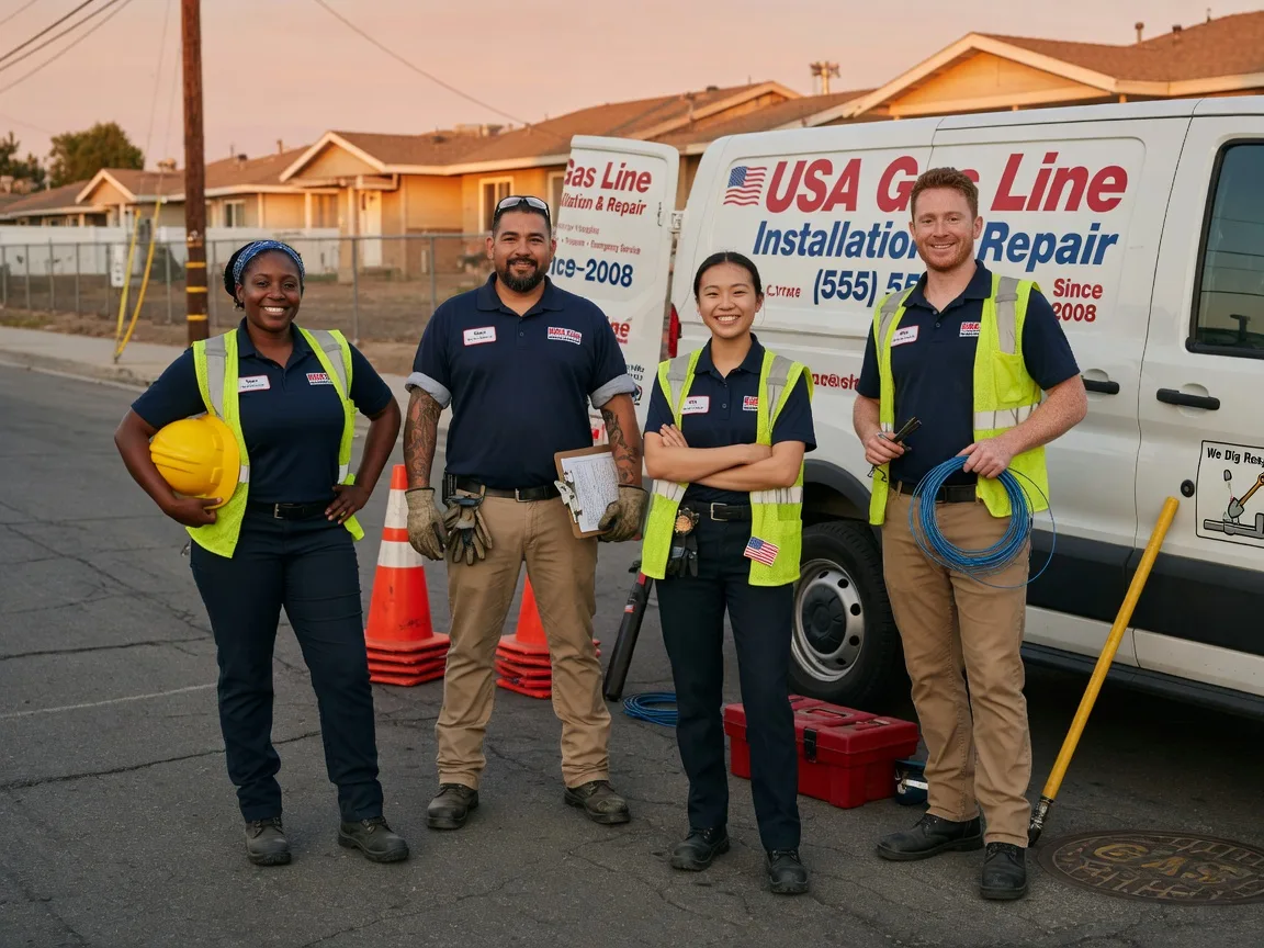 Gas Line Installation company in Reno, OH